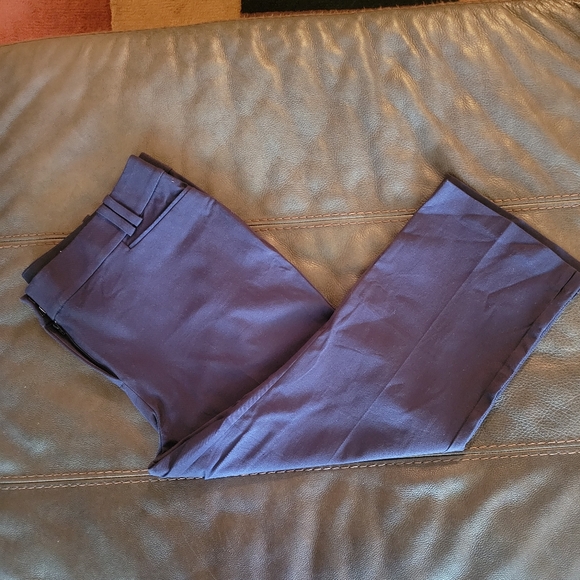 EUC Lane Bryant " The Allie" Navy Capri Pants Sz 18 - Picture 2 of 12